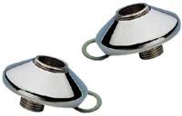 Wiesbaden Set Luxe S-koppelingen 1/2x3/8 + rozet - thumbnail