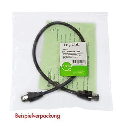 LogiLink CQ8053S netwerkkabel 2 m Cat8.1 Zwart LogiLink CQ8053S netwerkkabel 2 m Cat8.1 Zwart