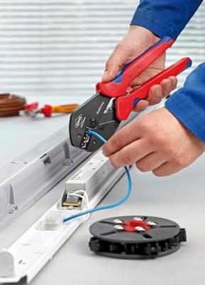 Knipex KNIPEX MultiCrimp© gebruineerd 250 mm - 973301 - thumbnail