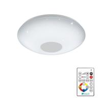 Eglo PlafonniereVoltago 2 RGB Crystal rond 30cm wit - 95971 - thumbnail