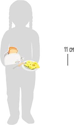 Ontbijt set voor kinderkeuken Ontbijt set voor kinderkeuken