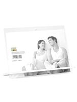 Deknudt Transparante fotokader 5,4mm dik met witte staander 13x18 S58SD1 - thumbnail