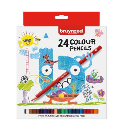 Kleurpotlood Bruynzeel Kids set à 24 kleuren