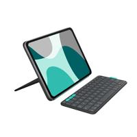 Logitech Flip Folio, Toetsenbordhoes voor iPad Pro 11-inch (M4) en iPad Air 11-inch (M2 & M3) (5e Gen - 2024) - Beschermende en opbergbare Bluetooth-toetsenbordhoes - Grafiet - QWERTZ - thumbnail