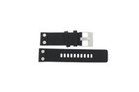Horlogeband Diesel DZ1717 Leder Zwart 24mm - thumbnail