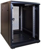 DSI 15U mini serverkast met geperforeerde deur - DS6815PP server rack - thumbnail