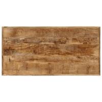 Eettafel 110x55x75 cm massief mangohout - thumbnail