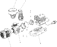 Oase AquaMax Eco vervang slangaansluiting 2'' en DA63 - thumbnail