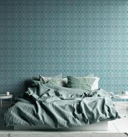 AS Creation Retro Chic - Blauw - Retro - 395342 - thumbnail