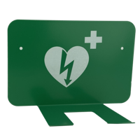 Universele AED wandbeugel - thumbnail