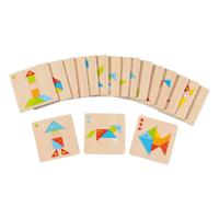 Goki houten tangram wereld - thumbnail
