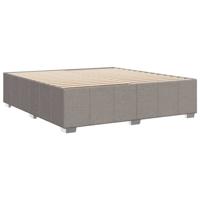 Bedframe zonder matras stof taupe 180x200 cm - thumbnail