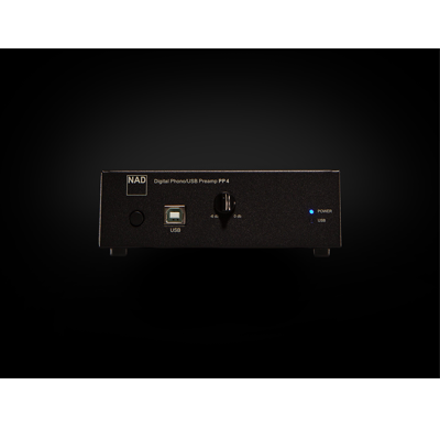 NAD PP4 USB/RIAA Versterker Grijs NAD PP4 USB/RIAA Versterker Grijs