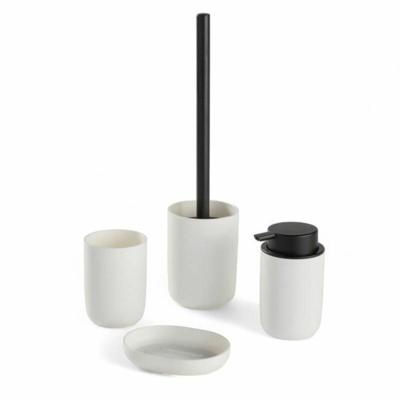 Badset TODAY HOY Wit Plastic Modern 4 Onderdelen (4 Stuks)