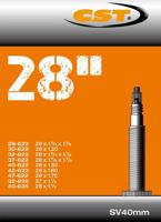 Cst binnenband 28x1 5/8x1 3/8 etrto 28/47-622-630, ventiel presta/frans 40mm - thumbnail