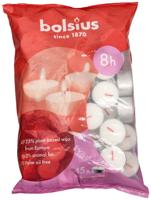 Bolsius theelicht zak 8 uur wit 45 stuks - thumbnail