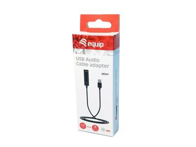 Equip USB Audio-Kabel Adapter Adapter - Inhoud: 1 stuk(s)