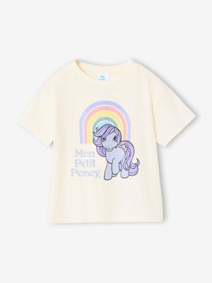T-shirt MY LITTLE PONY® vintage met regenboog glitter ecru
