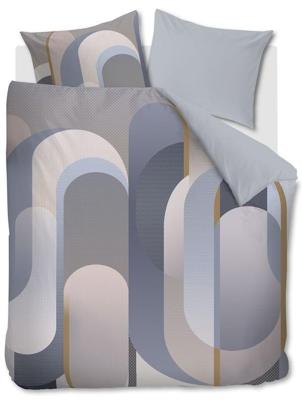 Kardol by Beddinghouse Kardol by Beddinghouse Dekbedovertrek Archi Blauwgrijs 260x200/220 cm