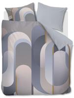 Kardol by Beddinghouse Kardol by Beddinghouse Dekbedovertrek Archi Blauwgrijs 260x200/220 cm - thumbnail