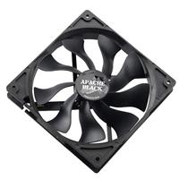 Akasa 14cm APACHE Black - thumbnail
