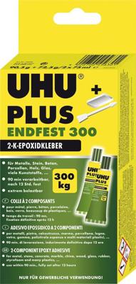 UHU Plus Endfest - 2x75ml UHU Plus Endfest - 2x75ml