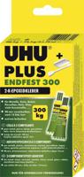 UHU Plus Endfest - 2x75ml - thumbnail