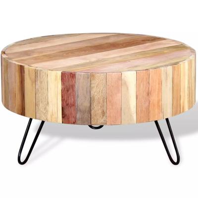 Salontafel massief gerecycled hout