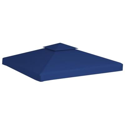 VidaXL Vervangend tentdoek prieel 310 g/m² 3x3 m donkerblauw
