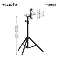 Nedis TFSD100BK Tablet- En Smartphone-houder Vloerstandaard 4 - 12" Draai- En Kantelbaar