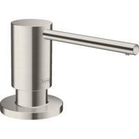 Hansgrohe A41 zeepdispenser 1-gats 500ml onderbouw RVS look 40438800 - thumbnail