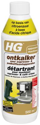 HG ontkalker voor koffiemachines 500ml