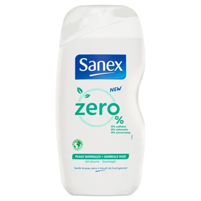 Sanex Douchegel Zero % Normale Huid - 500 ml