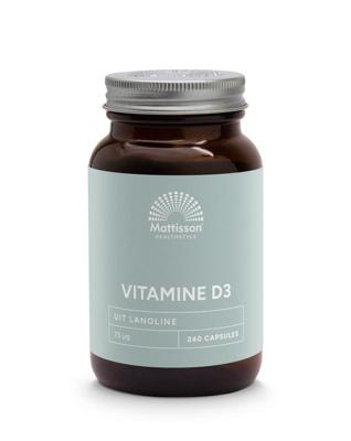 Vitamine D3 75 mcg - 240 capsules