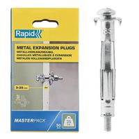 Rapid Hollewandpluggen | Ø8x46 | 16-26 mm plaatdikte | 25 kg draagkracht - 5001562 - thumbnail