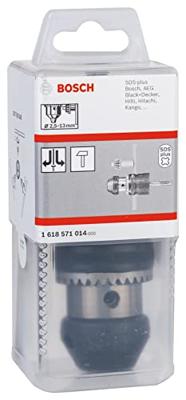 Bosch Accessories 1618571014 Tandkransboorhouder tot 13 mm, 2,5 - 13 mm, SDS plus, met spankrachtbeveiliging Bosch Accessories 1618571014 Tandkransboorhouder tot 13 mm, 2,5 - 13 mm, SDS plus, met spankrachtbeveiliging
