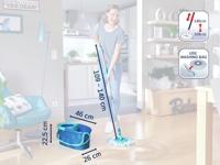 Leifheit 52101 Clean Twist Disc Mop Ergo Set Blauw - thumbnail
