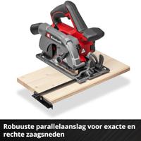 Einhell TE-CS 18/165-2 Li - Solo Accu-cirkelzaag Zaagdiepte 90° (max.) 57 mm Zonder accu, Zonder lader, Incl. parallelaanslag 18 V - thumbnail