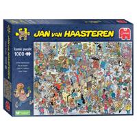 Jumbo JvH puzzel bij de kapper1000pcs - thumbnail