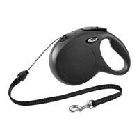 Flexi Producten/ rollijn new classic band zwart m5 meter tot 25kg - thumbnail