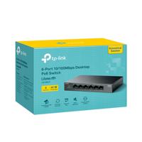 TP-Link LiteWave LS106LP netwerk-switch Unmanaged Fast Ethernet (10/100) Power over Ethernet (PoE) Z - thumbnail