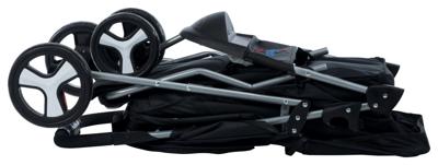 TRIXIE HONDENBUGGY ZWART 80X47X100 CM