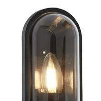 Searchlight Strakke buitenlampCapsule zwart - 61123BK - thumbnail