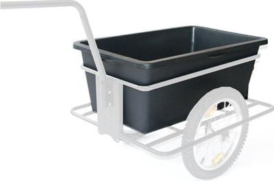 Roland big boy trailer - 90 liter - zwart