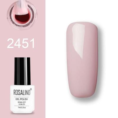 ROSALIND Gel Poolse Set UV Semi permanente Primer Top Coat Poly Gel lak Nail Art Manicure Gel capaciteit: 7ml 2451