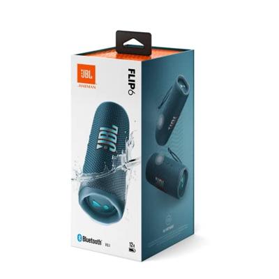 Dankzij de draagbare Bluetooth®-luidsprekers JBL FLIP 6 Blauw 30 W