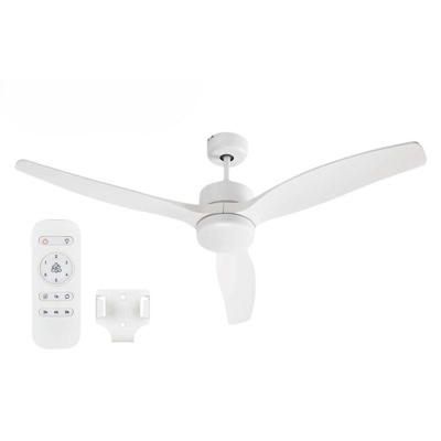 Plafondventilator met licht Argon W-FC5288-3C1L WH Wit 40 W Ø 132 cm