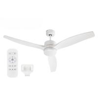 Plafondventilator met licht Argon W-FC5288-3C1L WH Wit 40 W Ø 132 cm - thumbnail