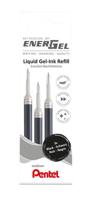 Gelschrijvervulling pentel lr7 energel m 3st zwart - thumbnail