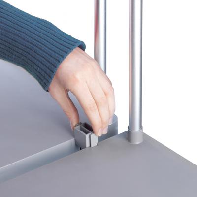 Hailo 0912-210 Recyclingzakhouder 120 l Aluminium (b x h x d) 43 x 97 x 450 cm Grijs Verrijdbaar 1 stuk(s)